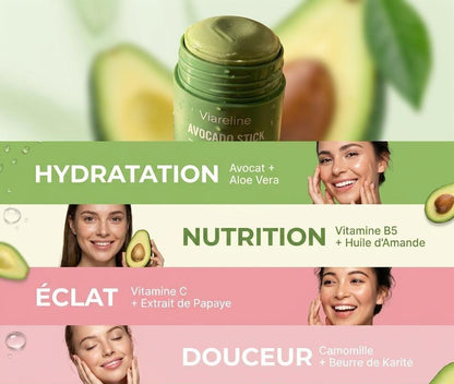 Duo Glow Ultime 🥑✨ Stick Curcuma Éclat & Stick Avocat Nutrition - Routine Complète