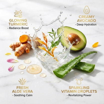 Duo Glow Ultime 🥑✨ Stick Curcuma Éclat & Stick Avocat Nutrition - Routine Complète